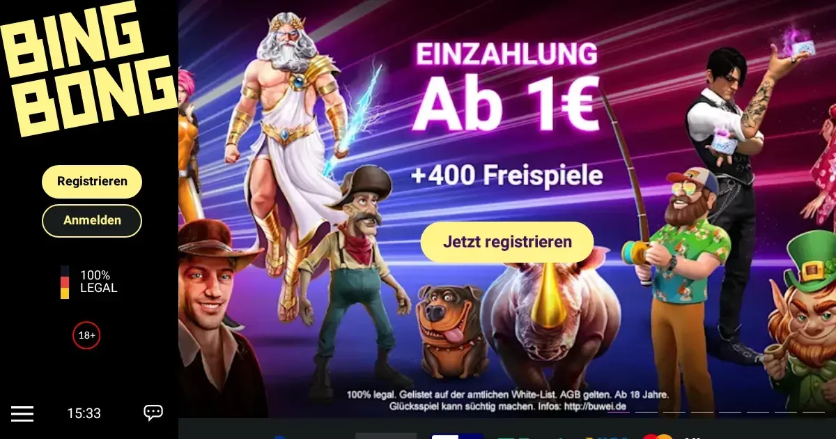 Willkommensbonus